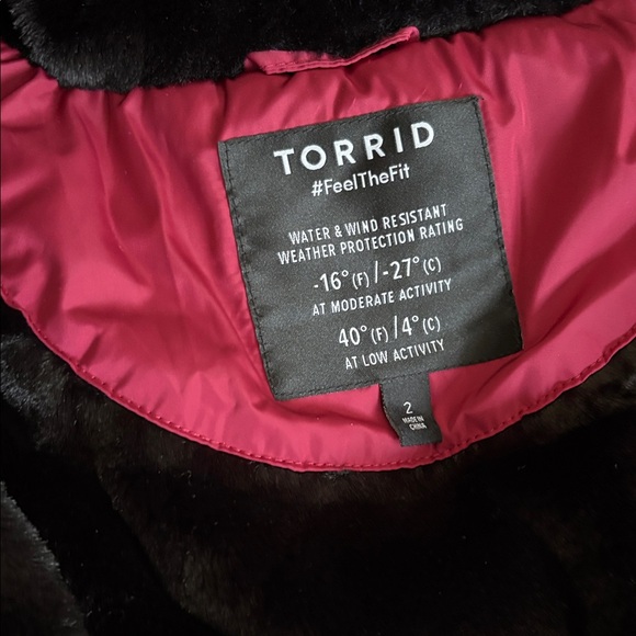 Torrid Fit & Flare Puffer Jacket - Picture 6 of 7